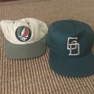 TWO Grateful Dead Hats - NEVER WORN